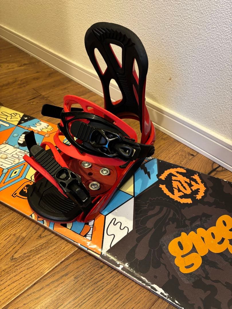 K2 MINI TURBO 120 スノーボード　バインディング付き