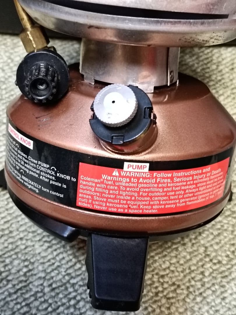 Coleman Exponent Multi-Fuel Stove　ジャンク