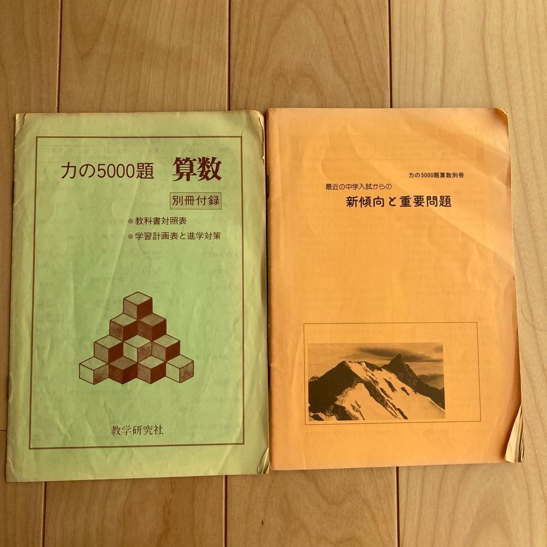 【希少レア】算数力の5000題 新訂版 教学研究社
