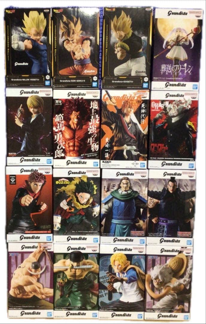 Grandista シリーズ　フィギュア　16点セット