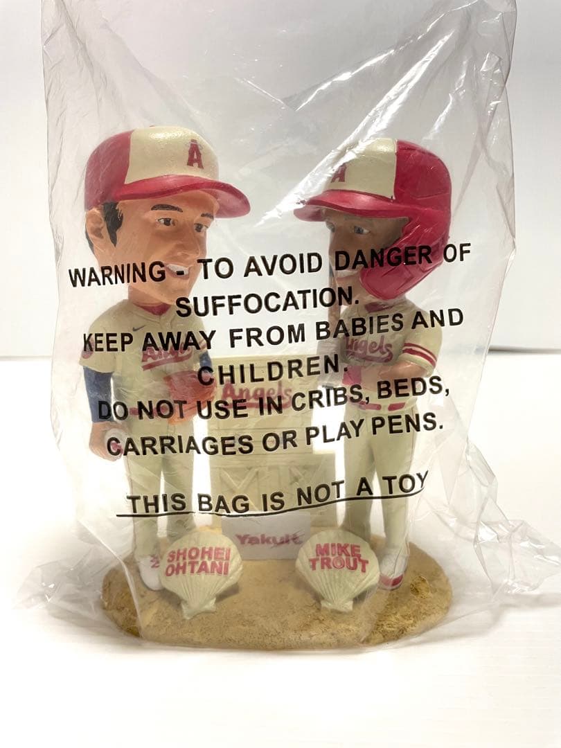 大谷翔平&マイクトラウトボブルヘッド人形＆フォトセット