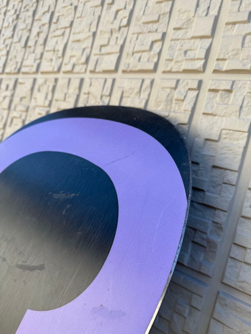 Burton Custom スノーボード 黒 紫 ビンディング セット