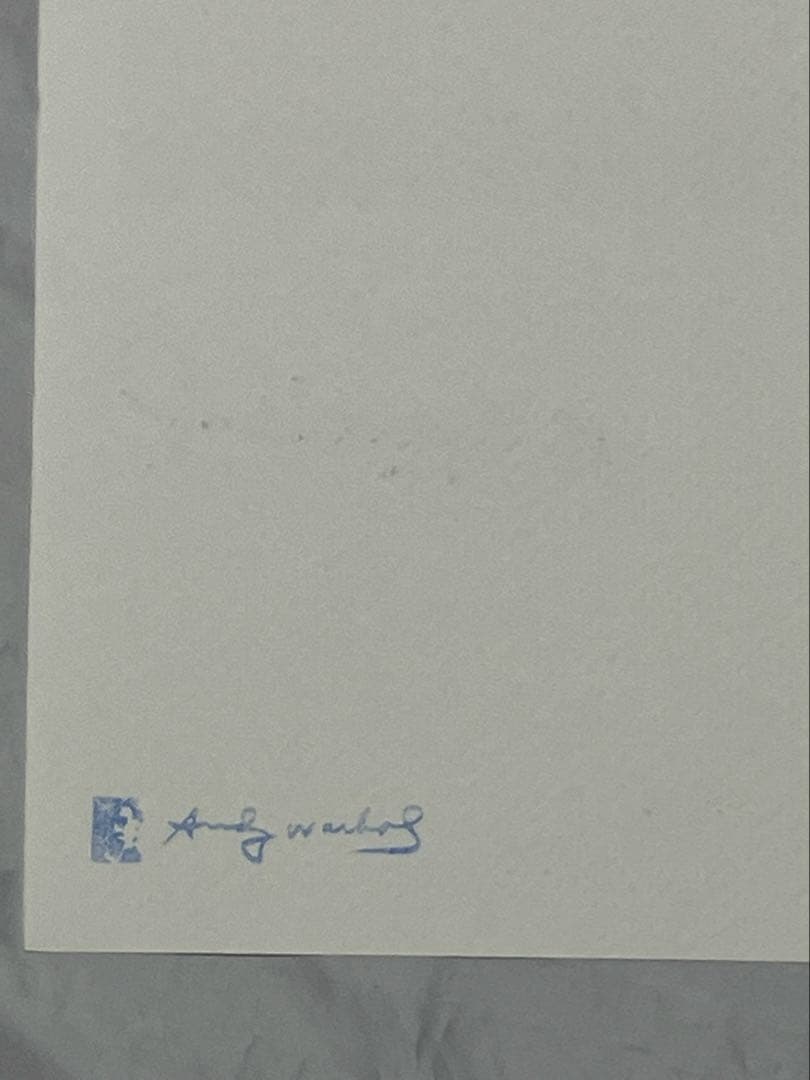 超レア！限定版リトグラフ アンディ・ウォーホル Andy Wahal【送料無料】