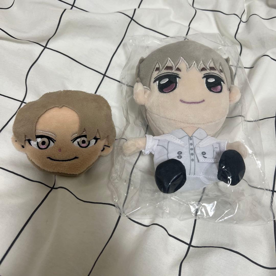 上村謙信 ぬいぐるみ フェイスポーチ セット