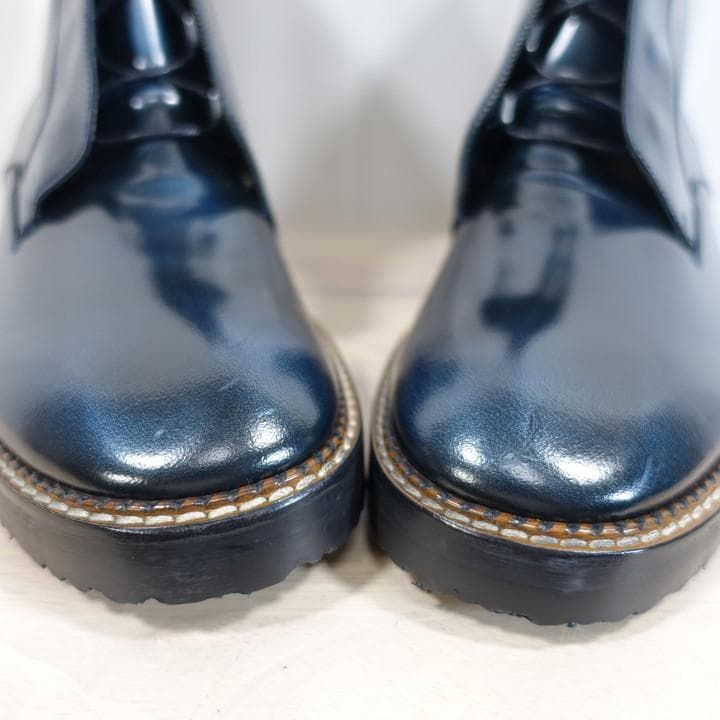 ●kyo●マルタンマルジェラ　サイドジップ　レースアップブーツ　margi