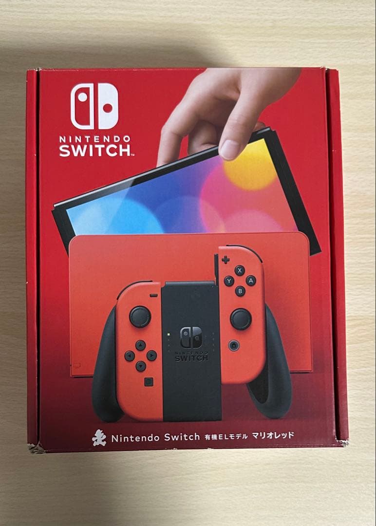 Nintendo Switch マリオレッド 有機el 本体 美品