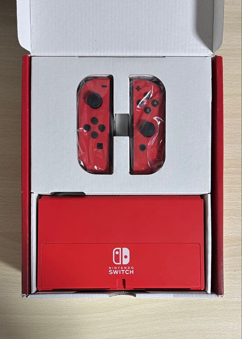 Nintendo Switch マリオレッド 有機el 本体 美品