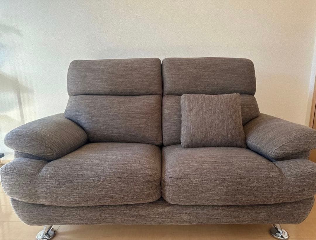 ソファ　ニトリ(NポケットA13 DR-DMO) ダークモカ