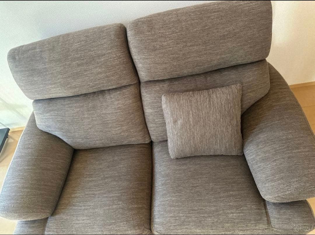 ソファ　ニトリ(NポケットA13 DR-DMO) ダークモカ