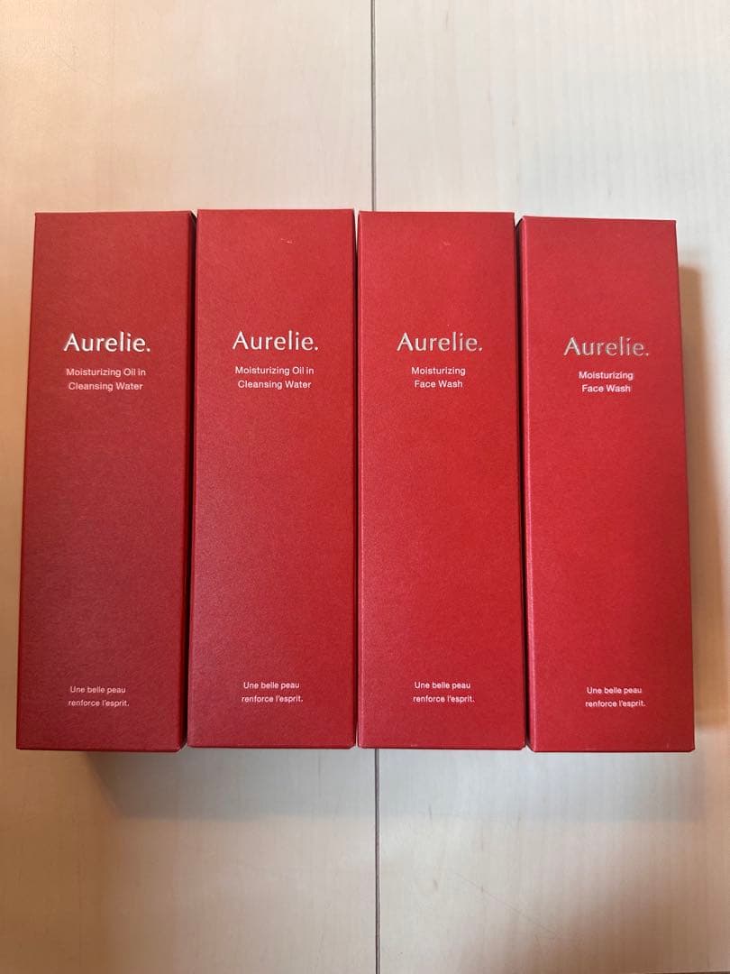 【未使用・新品】オレリー　洗顔2本＋クレンジング2本セット