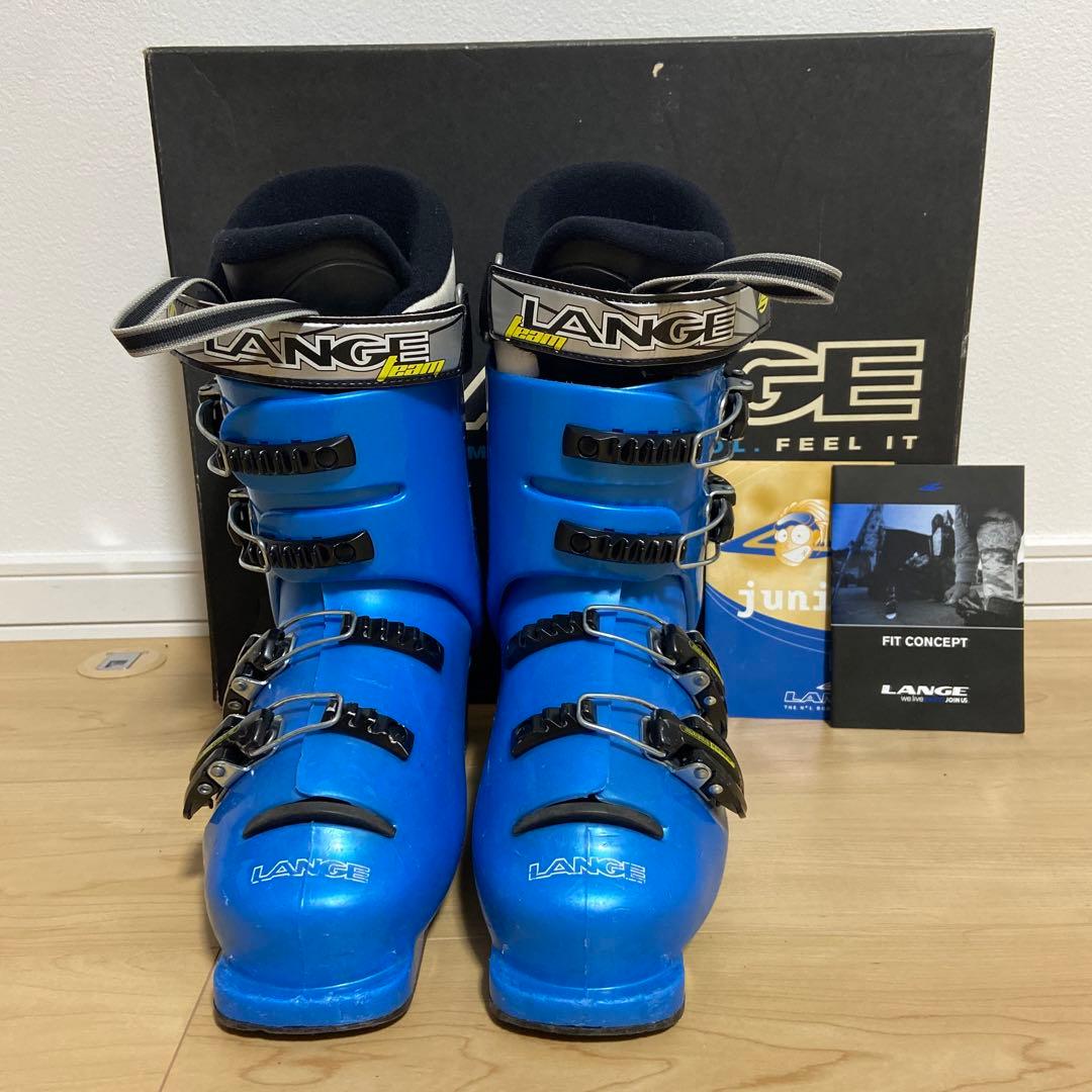 Jr.スキーブーツ　LANGE TEAM8 23.5cm