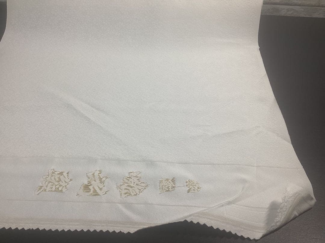 着物 反物 白生地 寿光織 未使用品 3