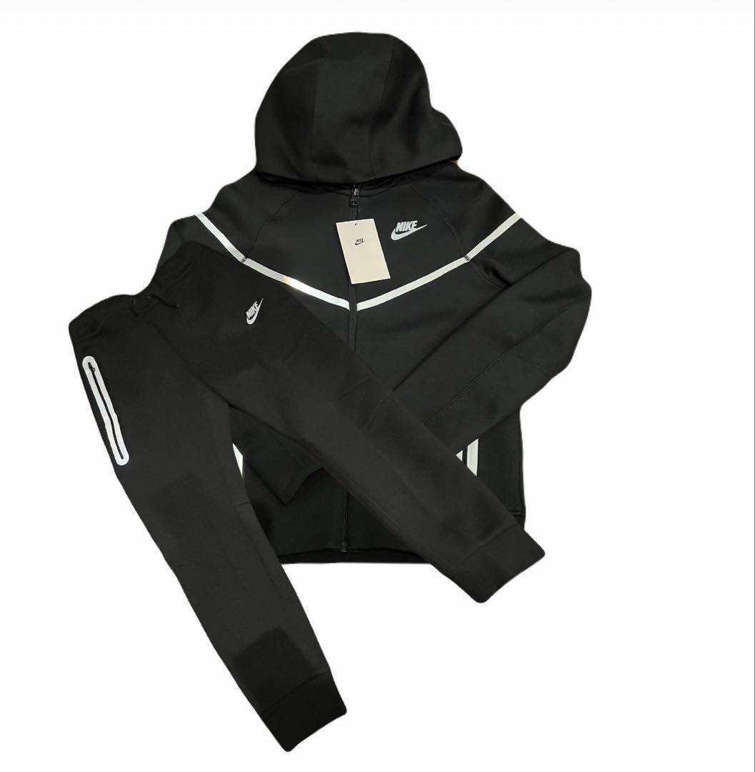 H ナイキ テックフリース ブラック セットアップ 150cm NIKE