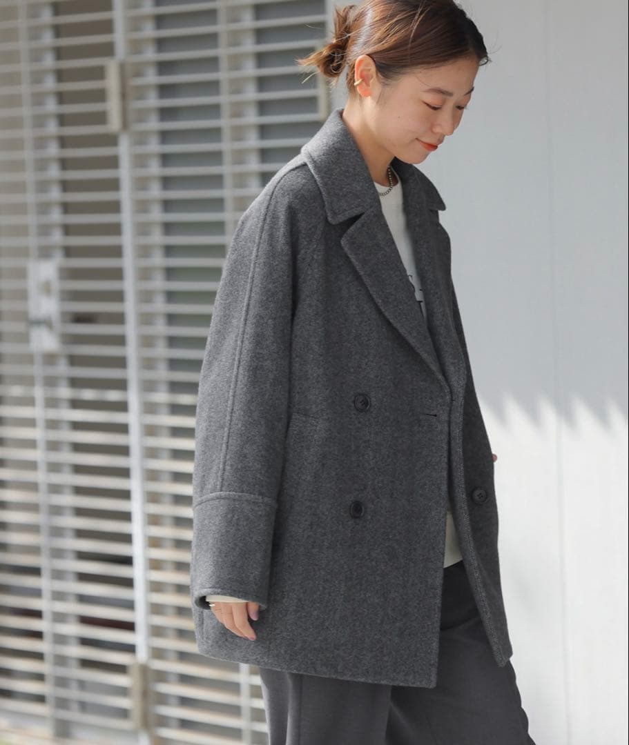 JOURNALSTANDARDrelume尾州ウールスーパー100モッサPコート