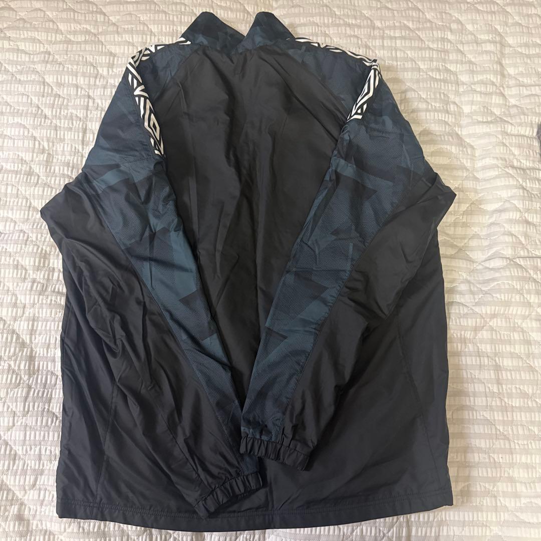 再出品 UMBRO ハーフジップ ウィンドブレーカー 上下セット
