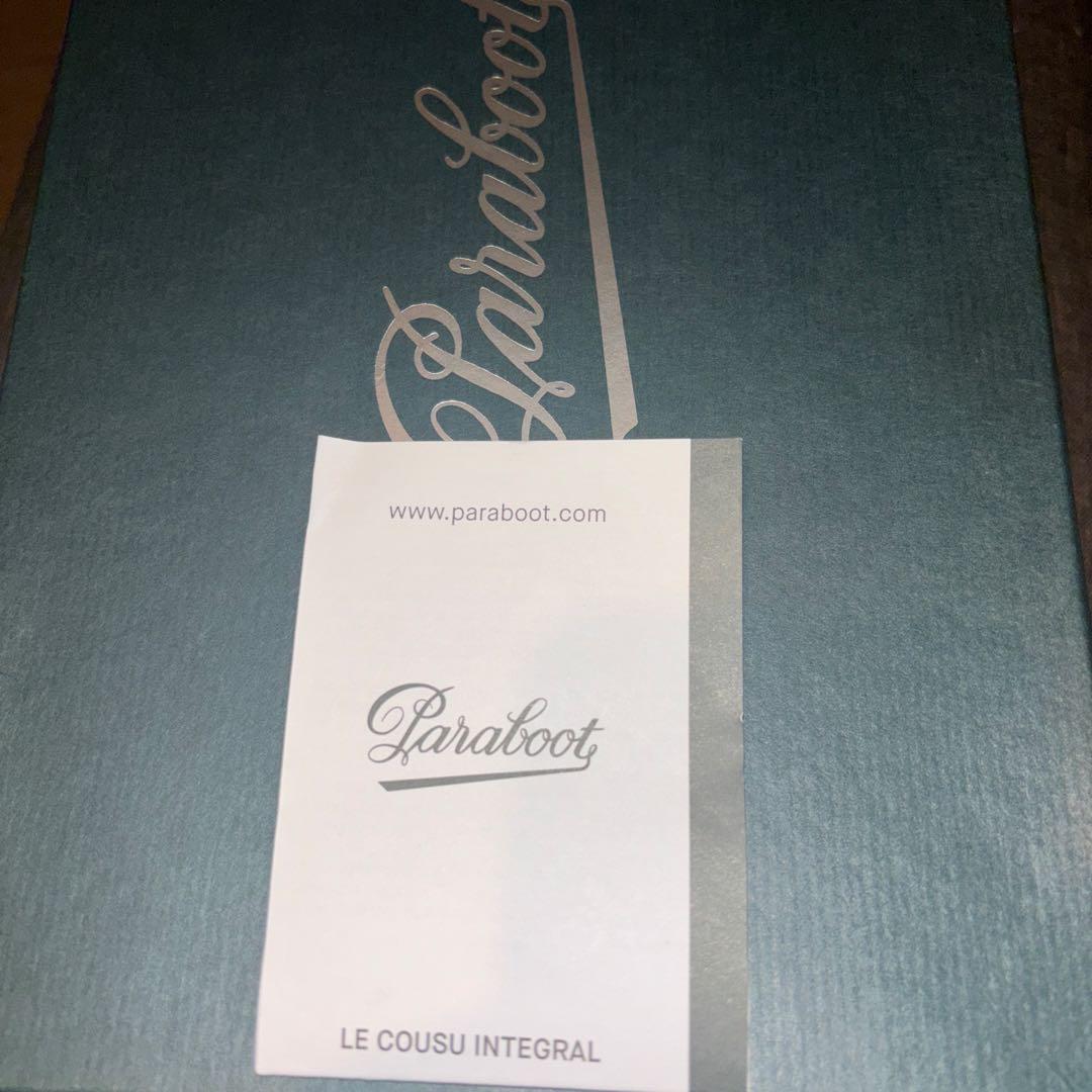 PARABOOT THIERS ブラック　新品未使用　uk7