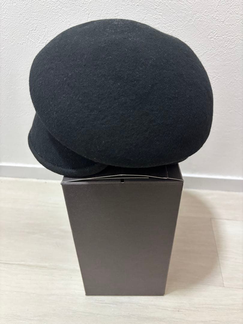 【完売品】CA4LA アシンメトリーキャスケット ブラック