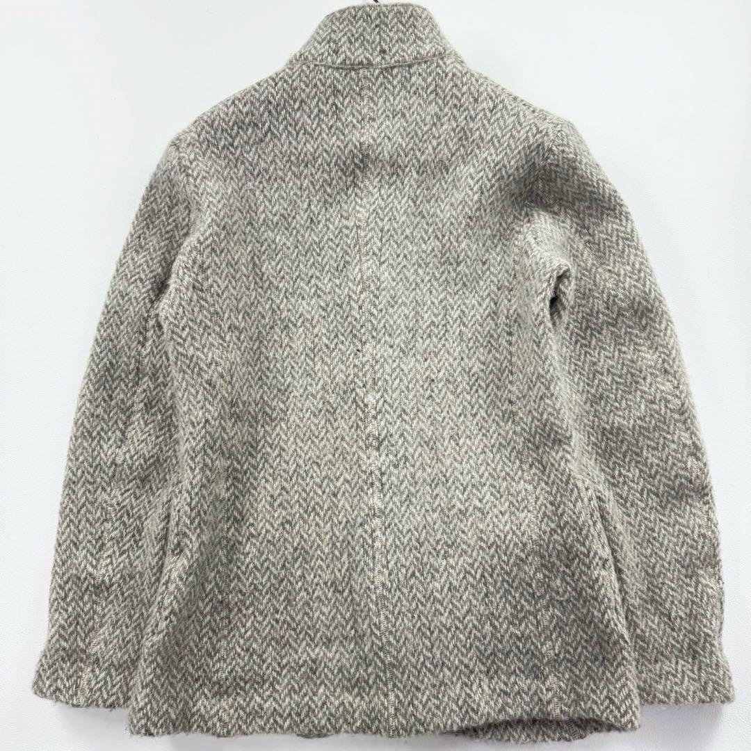 45R シェットランドヘリンボンジャケット テーラードジャケット ヘリンボーン