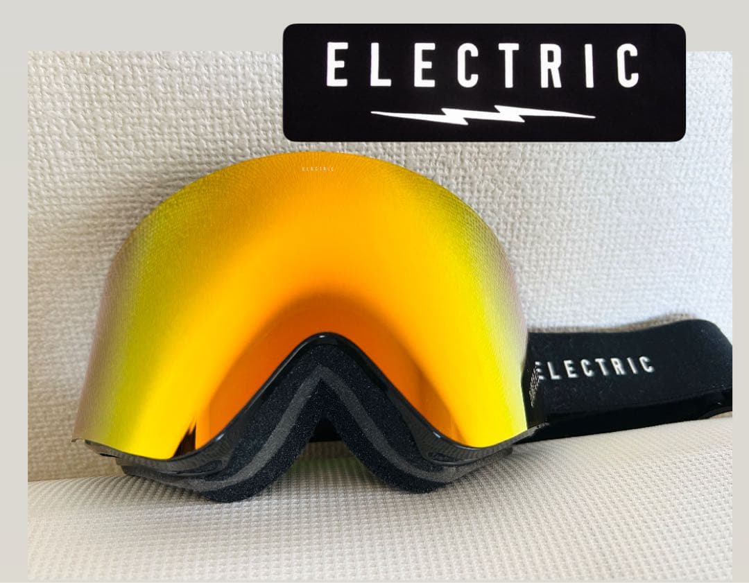 ELECTRIC EGXミラー ゴーグル　フレームレス　平面ゴーグル