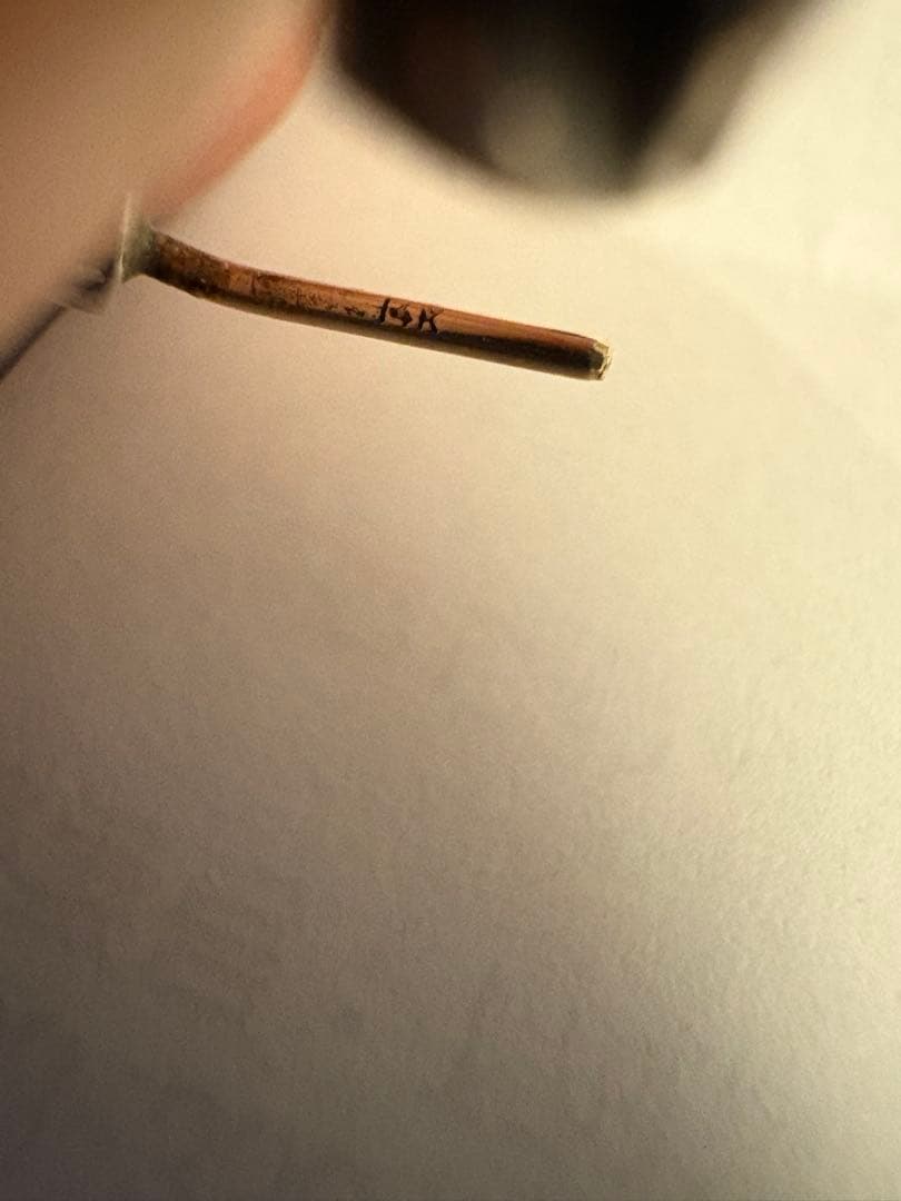 クロムハーツ フーププレーン インボイス有り 訳あり