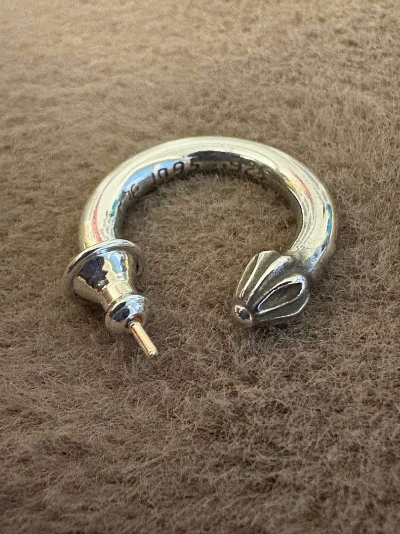 クロムハーツ フーププレーン インボイス有り 訳あり