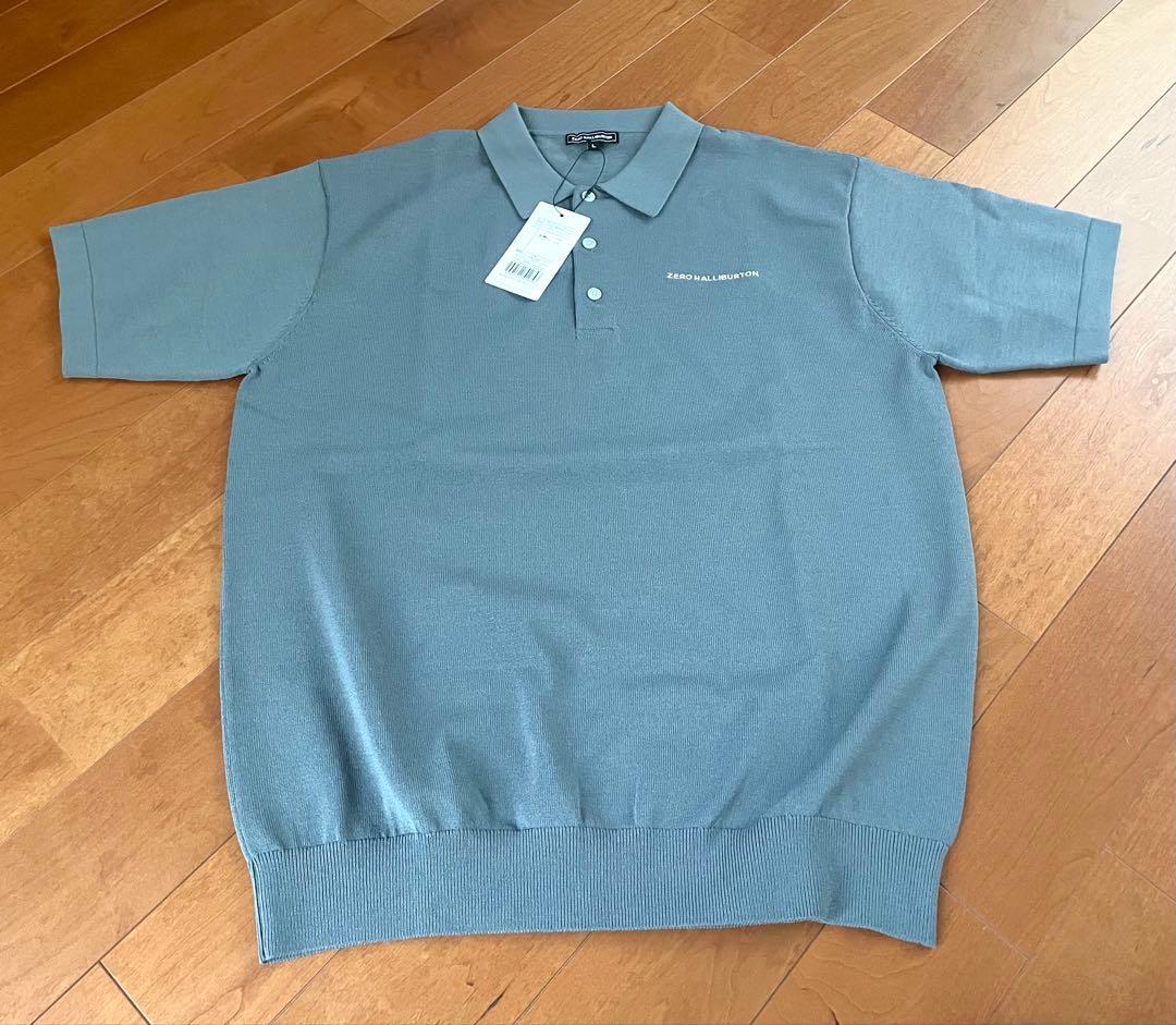 雪SALE新品・未使用【ZERO HALLIBURTON】❤️メンズポロ《グレー》