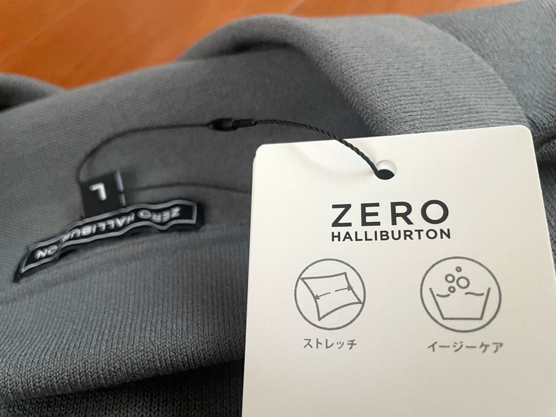 雪SALE新品・未使用【ZERO HALLIBURTON】❤️メンズポロ《グレー》