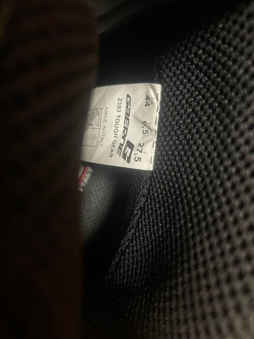 定価約3万ガエルネ　バイク ブーツ ツーリング ライディング シューズ