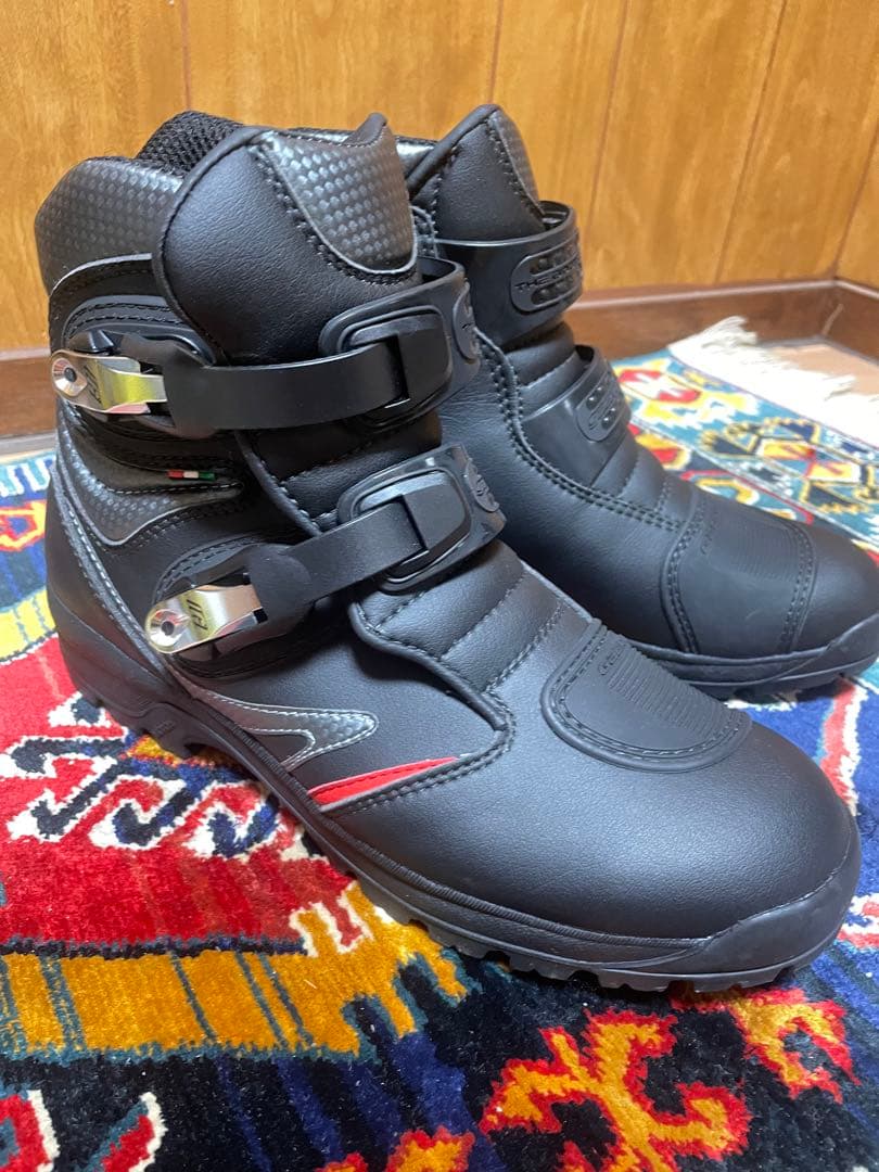 定価約3万ガエルネ　バイク ブーツ ツーリング ライディング シューズ