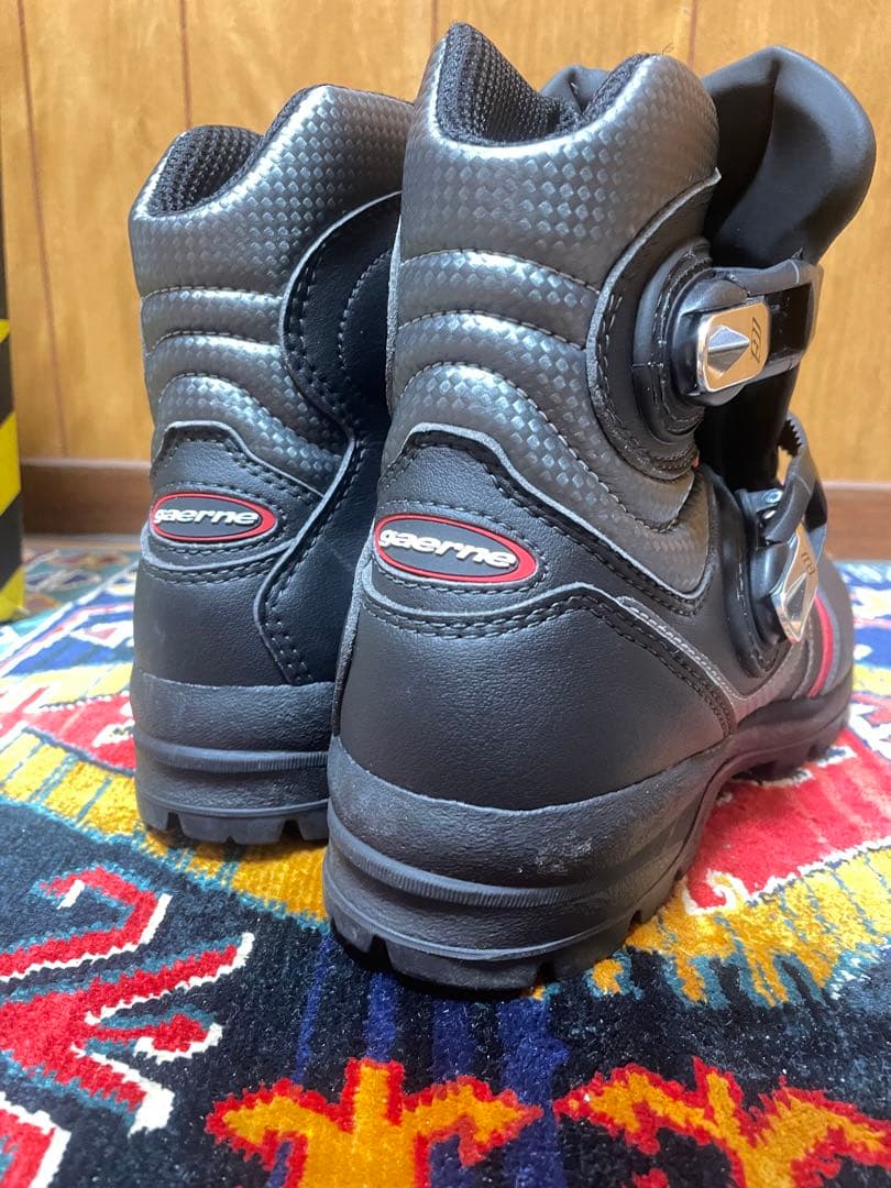 定価約3万ガエルネ　バイク ブーツ ツーリング ライディング シューズ