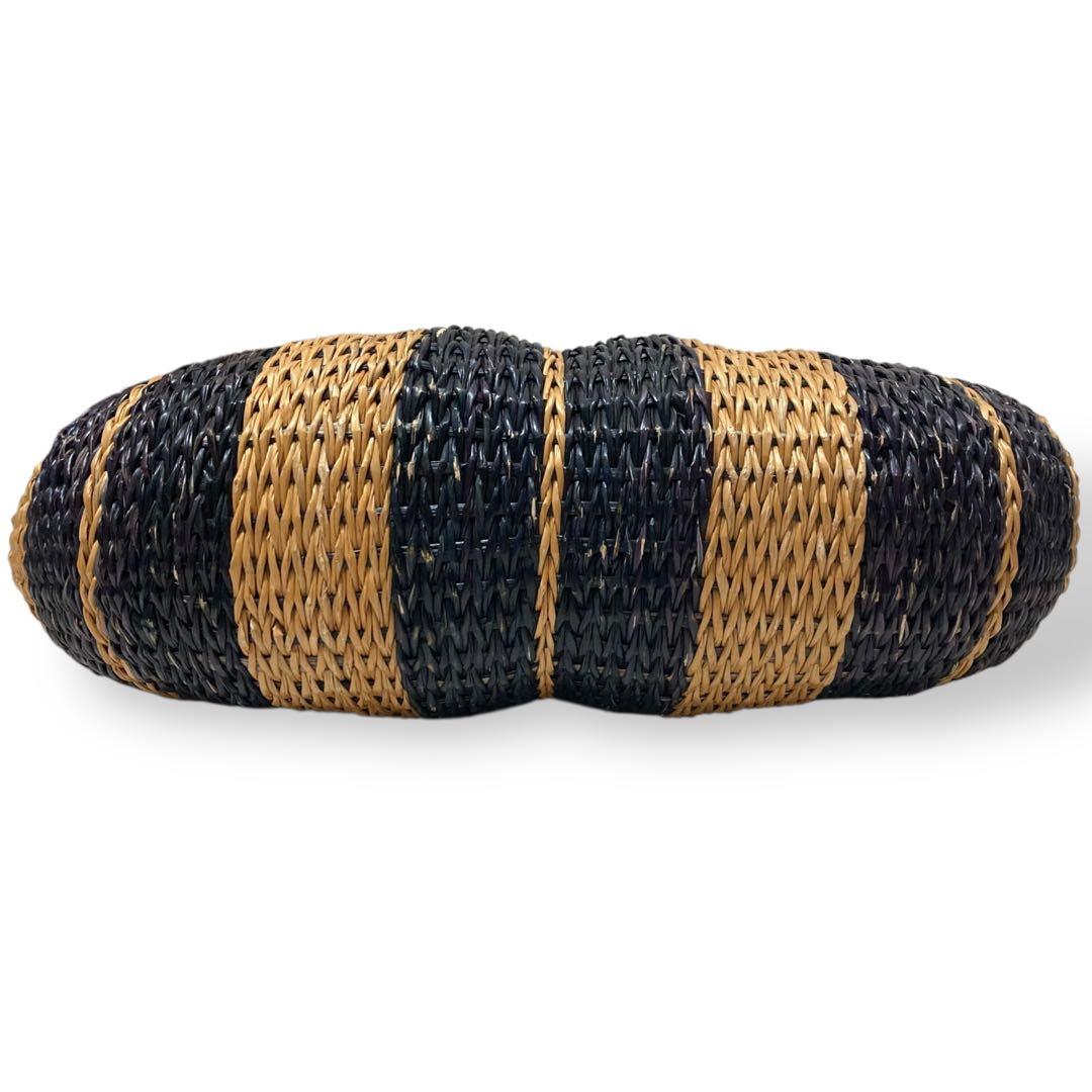 【美品】トリーバーチ　かごバッグ　三日月　ハーフムーン　レザー　ロゴ金具　肩掛け