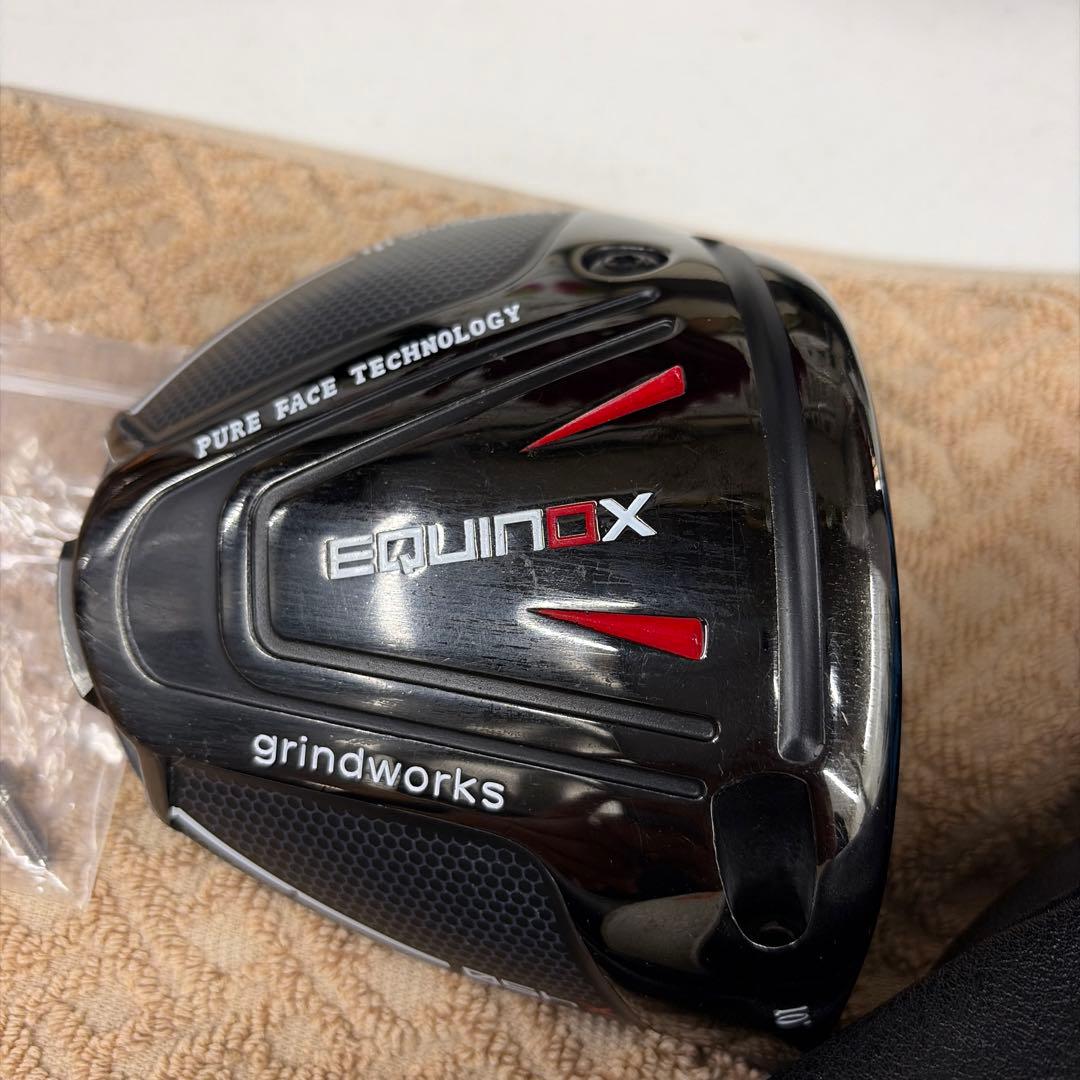 グラインドワークス イクイノックス ドライバー ヘッド・ヘッドカバー