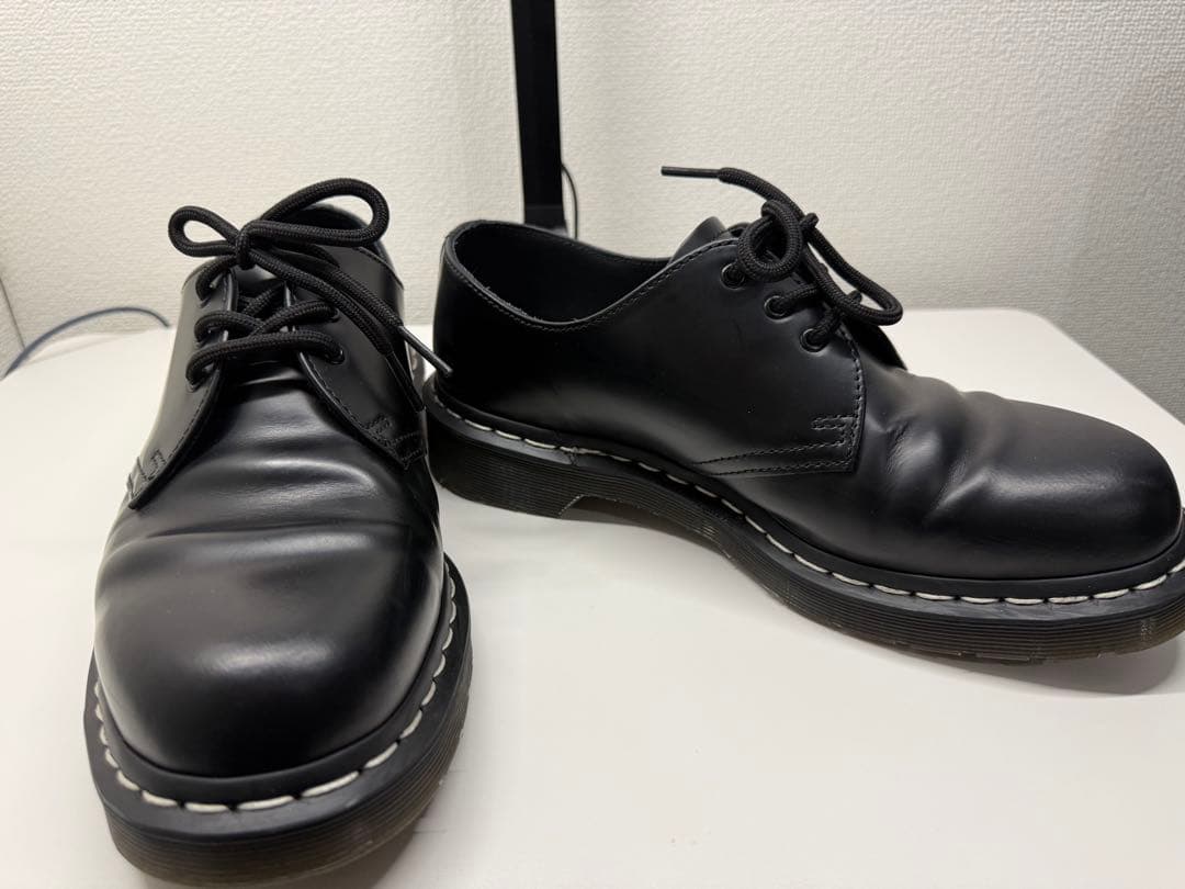美品 Dr.Martens 1461ホワイトステッチ(日本限定)