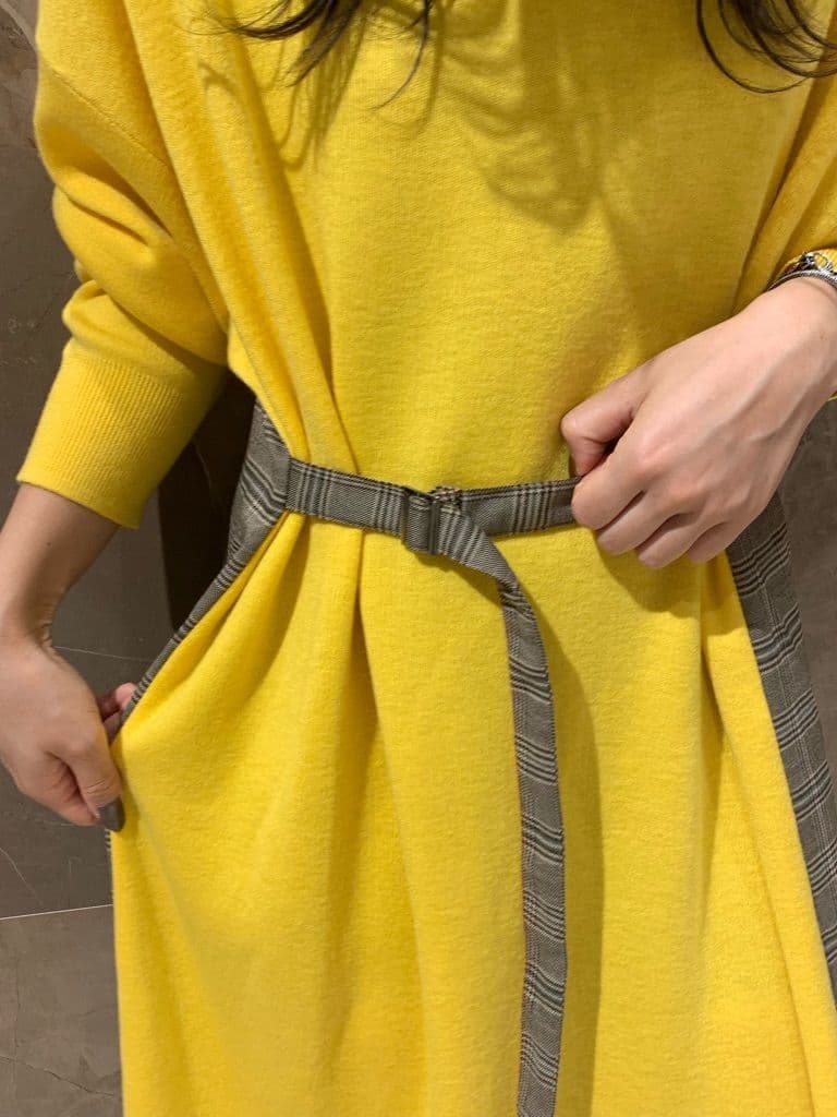 新品✨グレースコンチネンタル✨異素材ニットワンピース