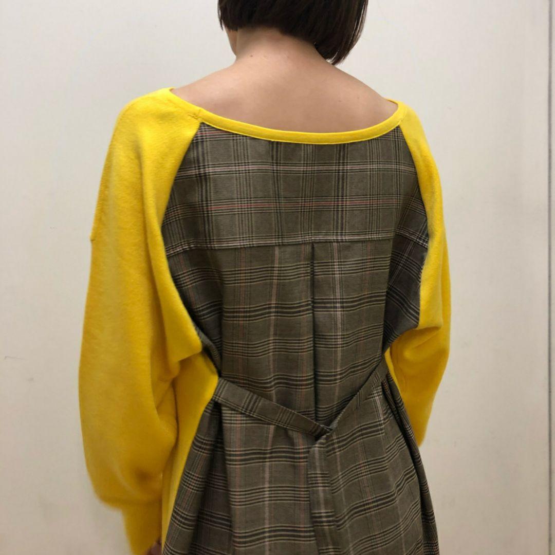 新品✨グレースコンチネンタル✨異素材ニットワンピース