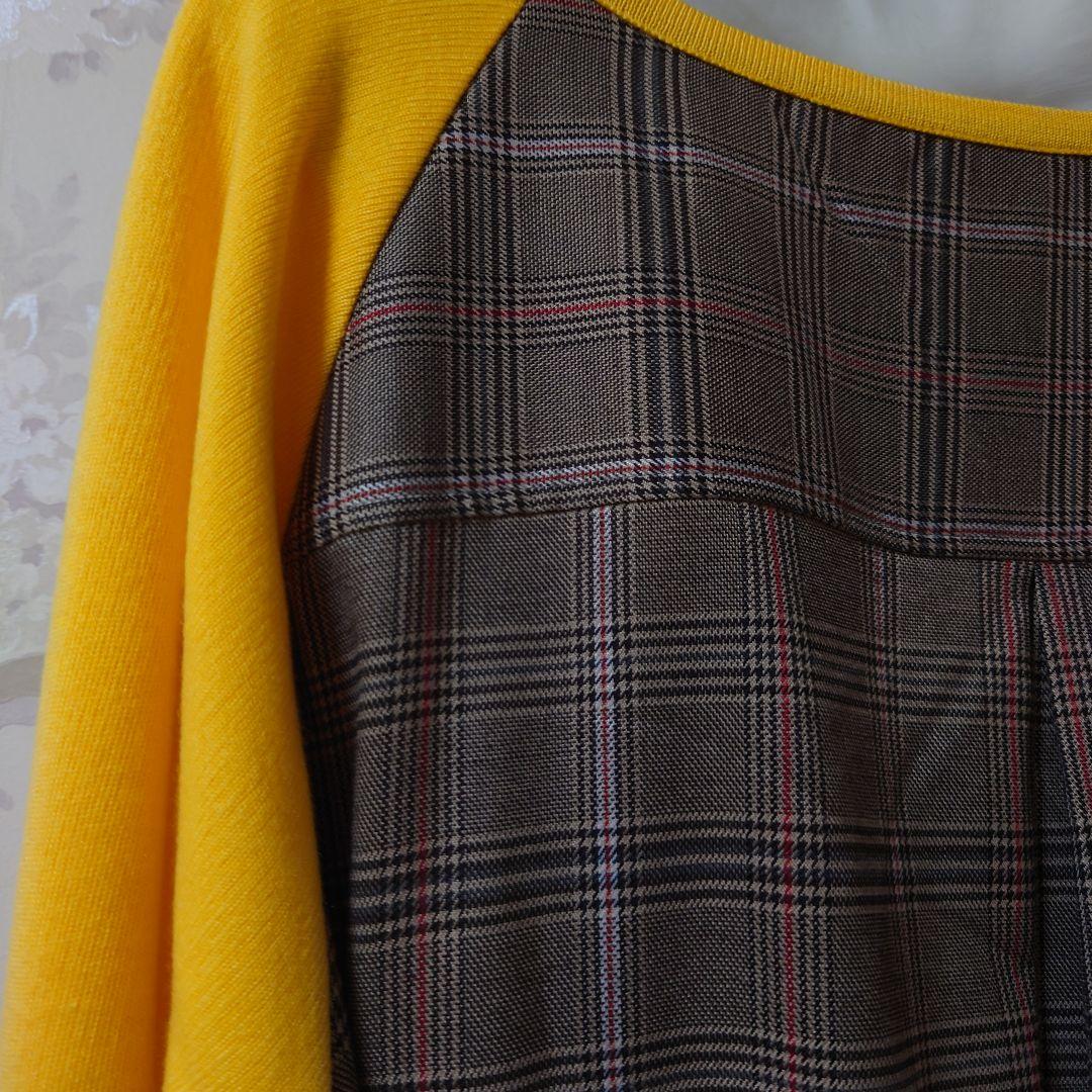 新品✨グレースコンチネンタル✨異素材ニットワンピース