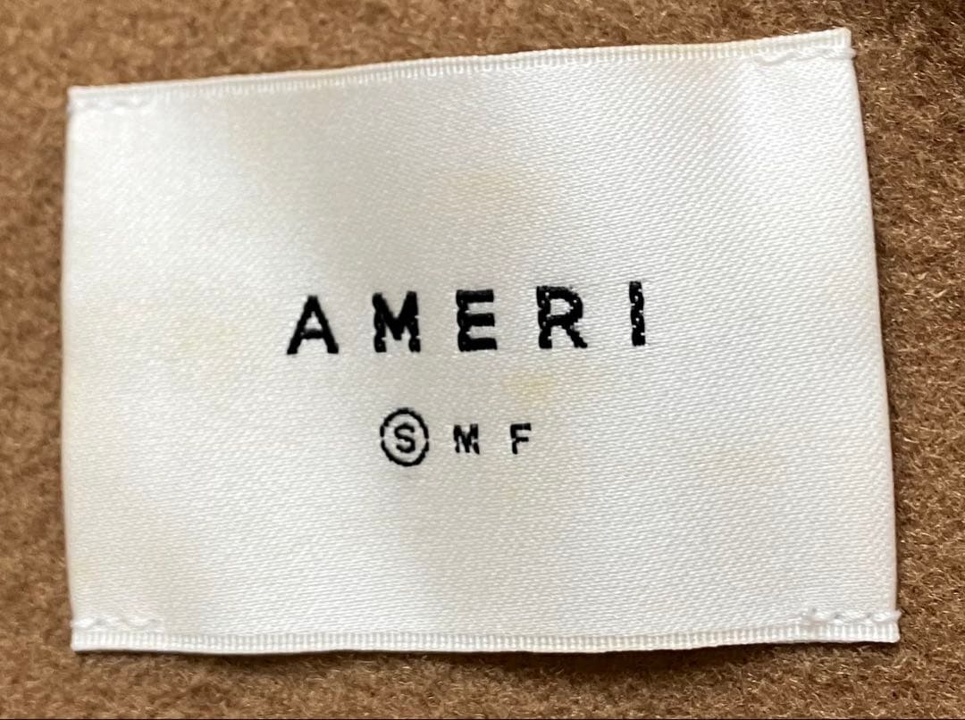 【希少品】AMERI キャメルロングコート