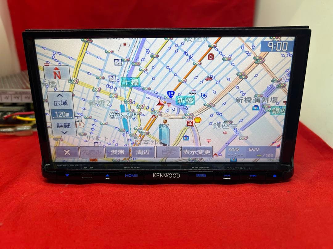 ⭐︎上級ナビ⭐︎KENWOOD フルセグMDV-L503 最新地図　新品バックカメラ