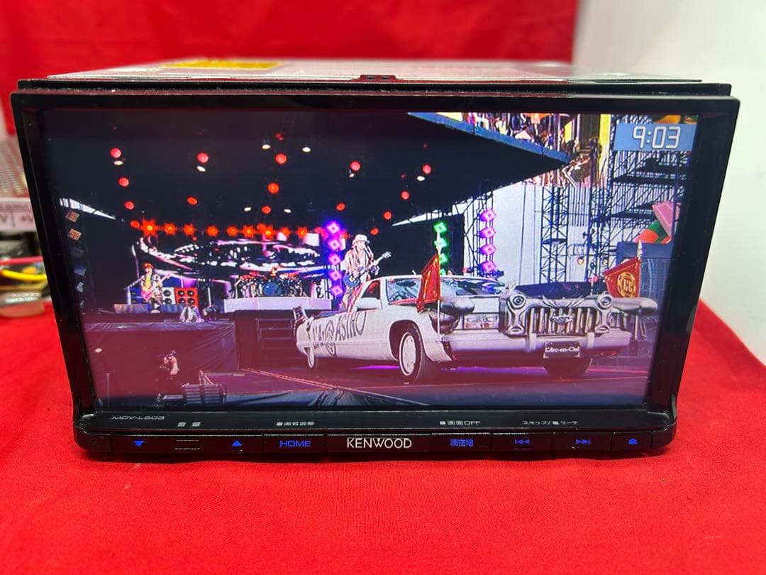 ⭐︎上級ナビ⭐︎KENWOOD フルセグMDV-L503 最新地図　新品バックカメラ