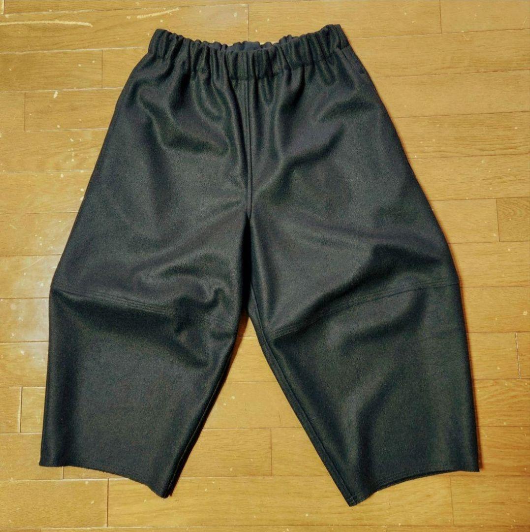 さとバルーンパンツ　ご依頼ページ　圧縮ウール黒