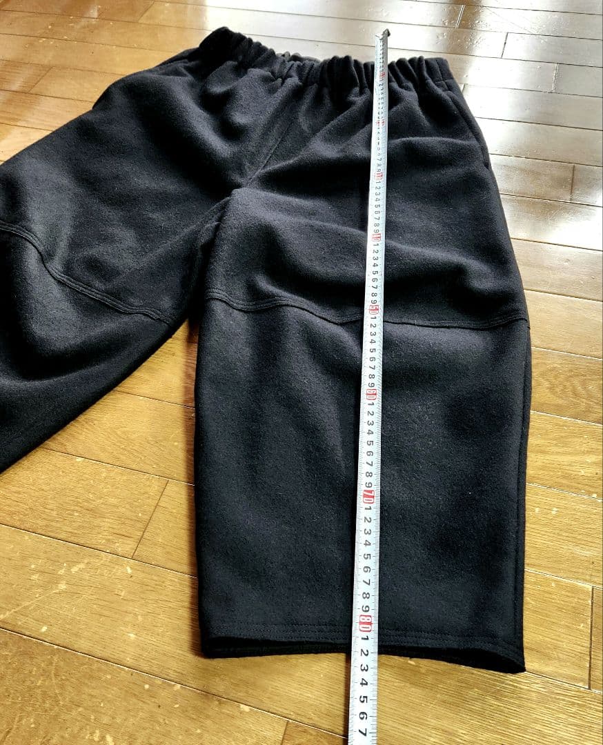 さとバルーンパンツ　ご依頼ページ　圧縮ウール黒
