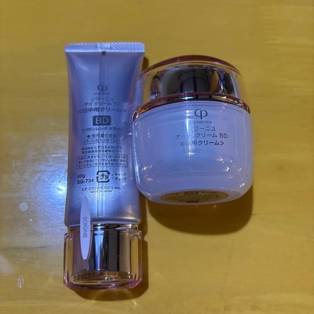CPコスメ　SOIGNE デイクリーム＆ナイトクリーム 40gセット