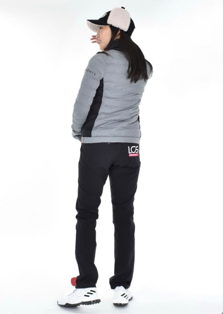 DESCENT GOLF デサントゴルフ　中綿ジャケット　グレー L