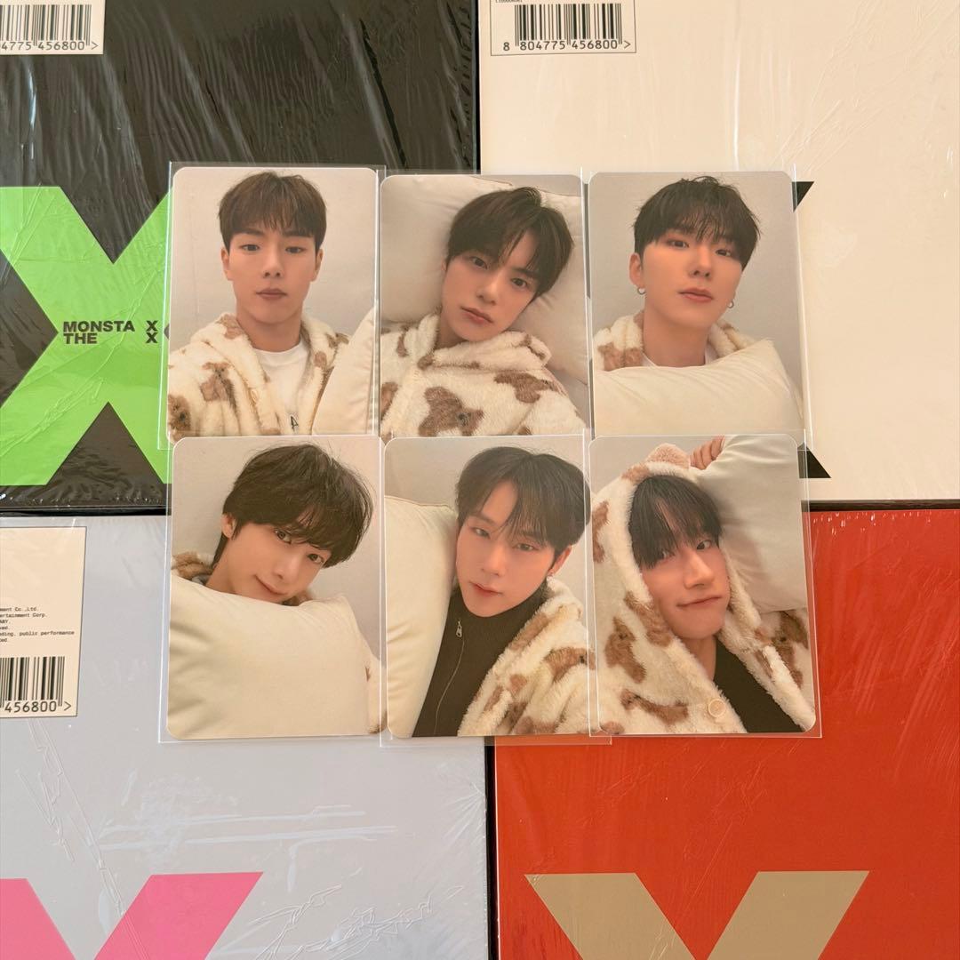 monsta x helloliveヨントントレカ&アルバム新品未開封4種セット