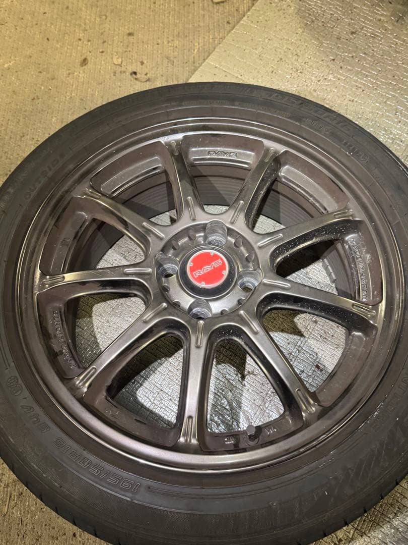 RAYS グラムライツ 57G 16×6.5J＋38 4穴 pcd100