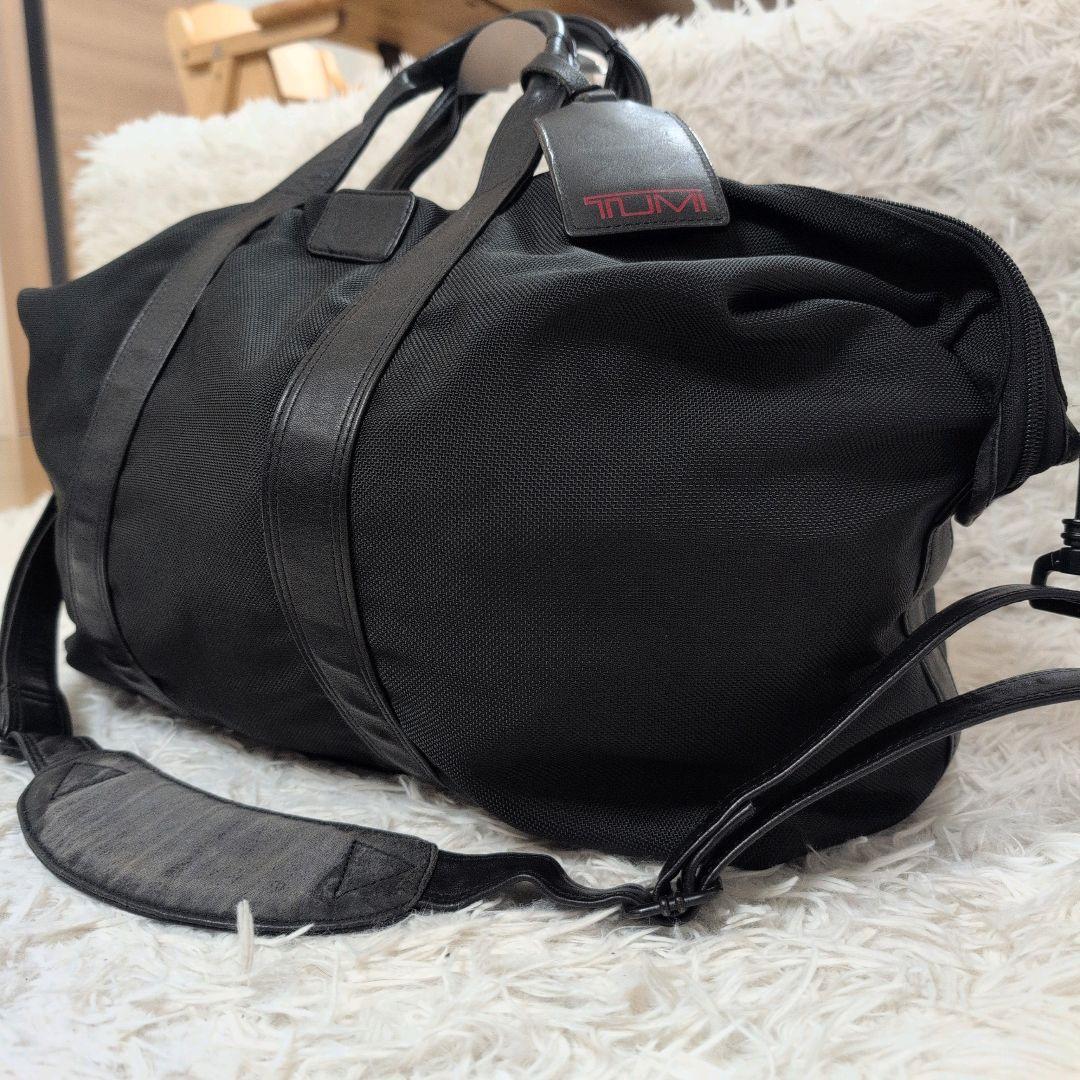 美品 大容量✨️TUMI トゥミ ボストンバッグ 2way 264D3 黒