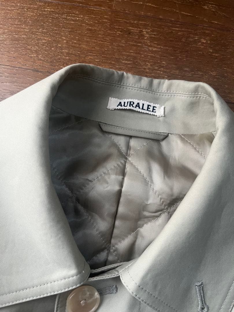 【AURALEE】SOUTIEN COLLAR COAT