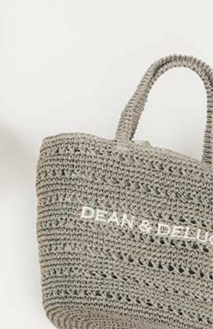 新品✨DEAN＆DELUCA クロッシェバスケットバッグM✨beamsコラボ