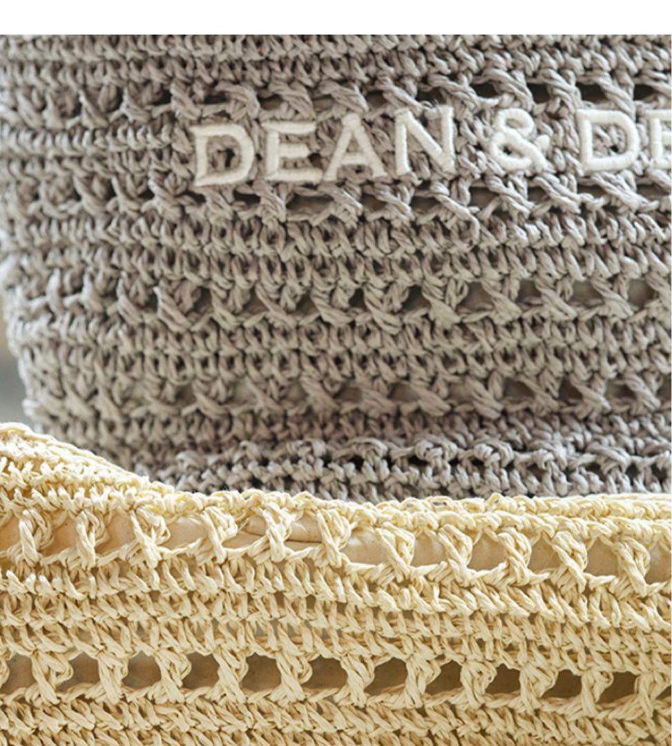 新品✨DEAN＆DELUCA クロッシェバスケットバッグM✨beamsコラボ