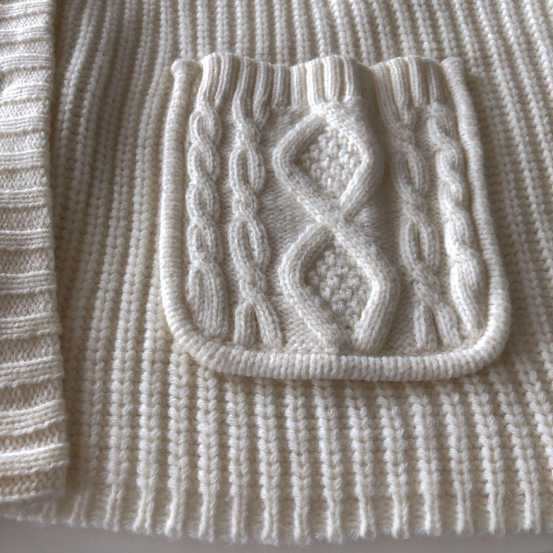 Irving♡バーバリー ブルーレーベル ニット ポンチョ アウター